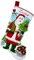 Bucilla Felt Stocking Applique Kit 18" Long-Santa's Gardening Magic